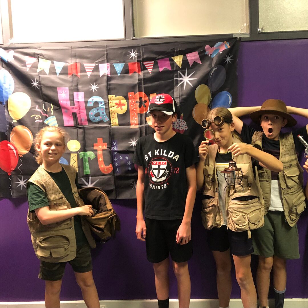 Birthday party escape room